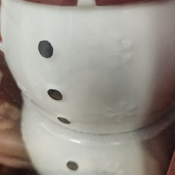 Charming Snowman Mug Set - Black, Red, and White - Picture 6 of 8